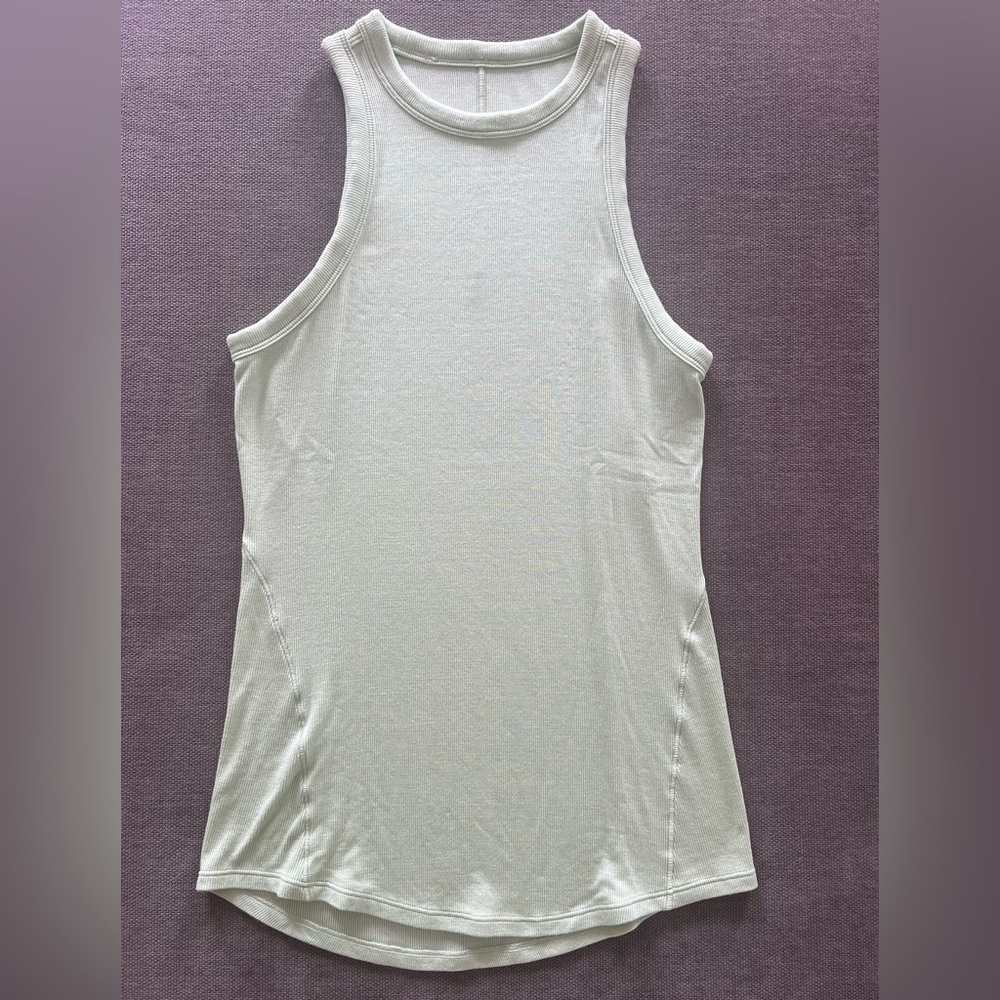 Pale Green Lululemon Tank Top